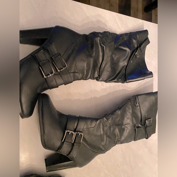 Suzy Shier heeled boots - Picture 1 of 1